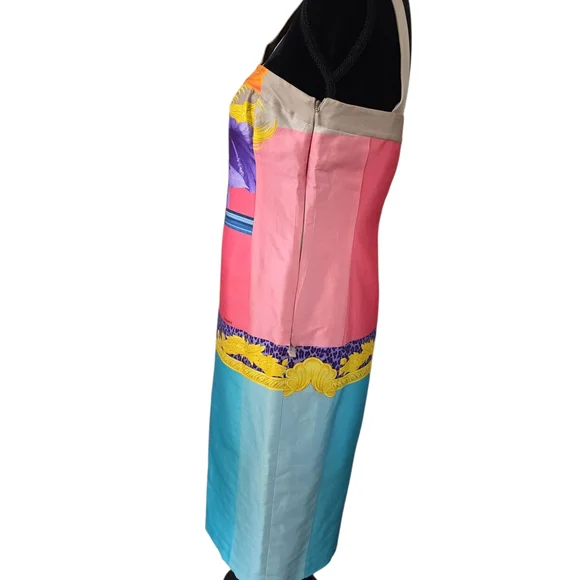 Versace Multicolor Mini Dress - Picture 3 of 16